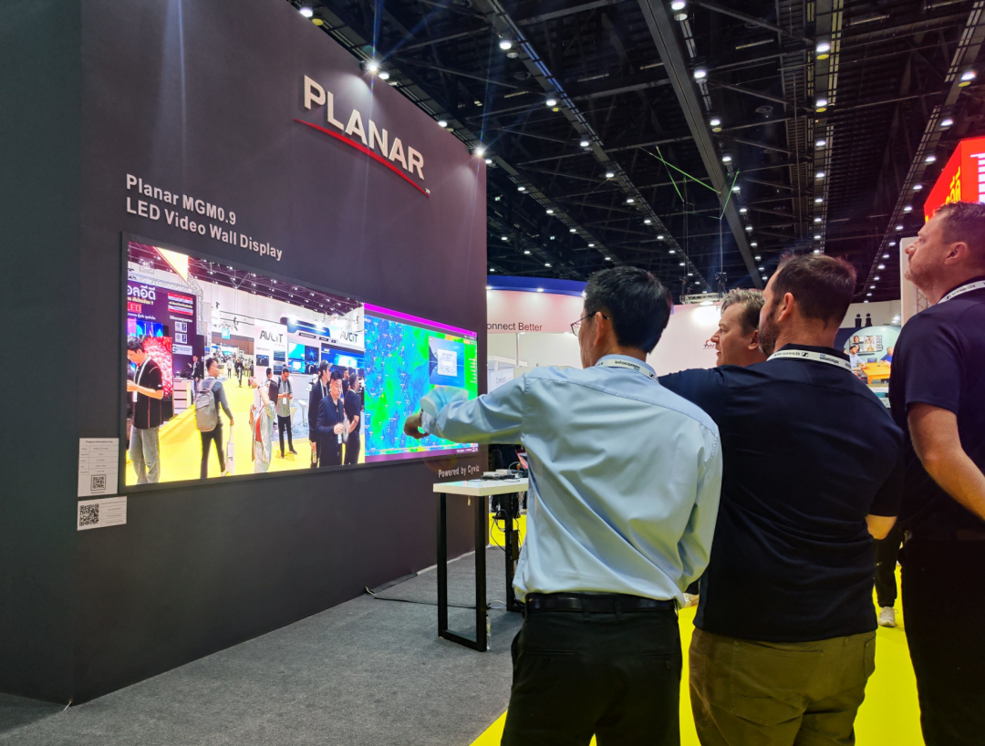 InfoComm Asia | OD电竞Planar全球首发第四代Micro LED智能一体机