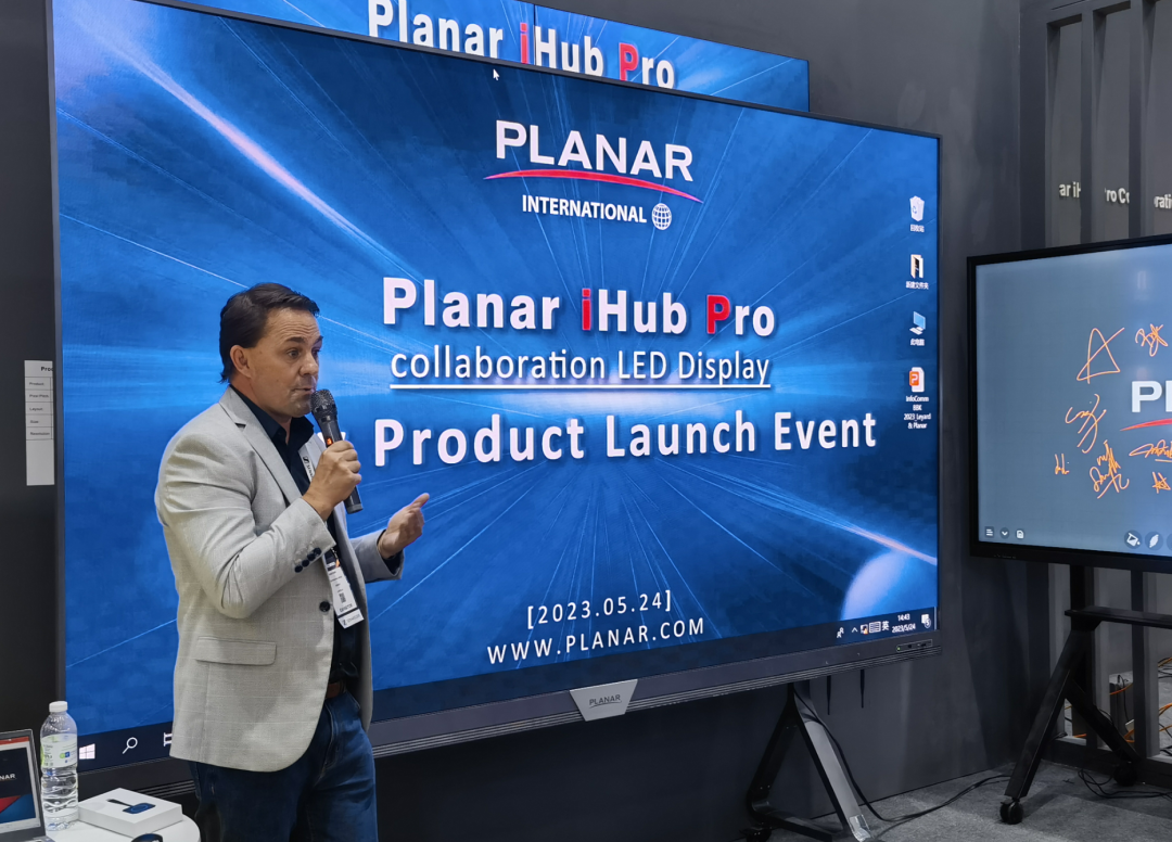 InfoComm Asia | OD电竞Planar全球首发第四代Micro LED智能一体机