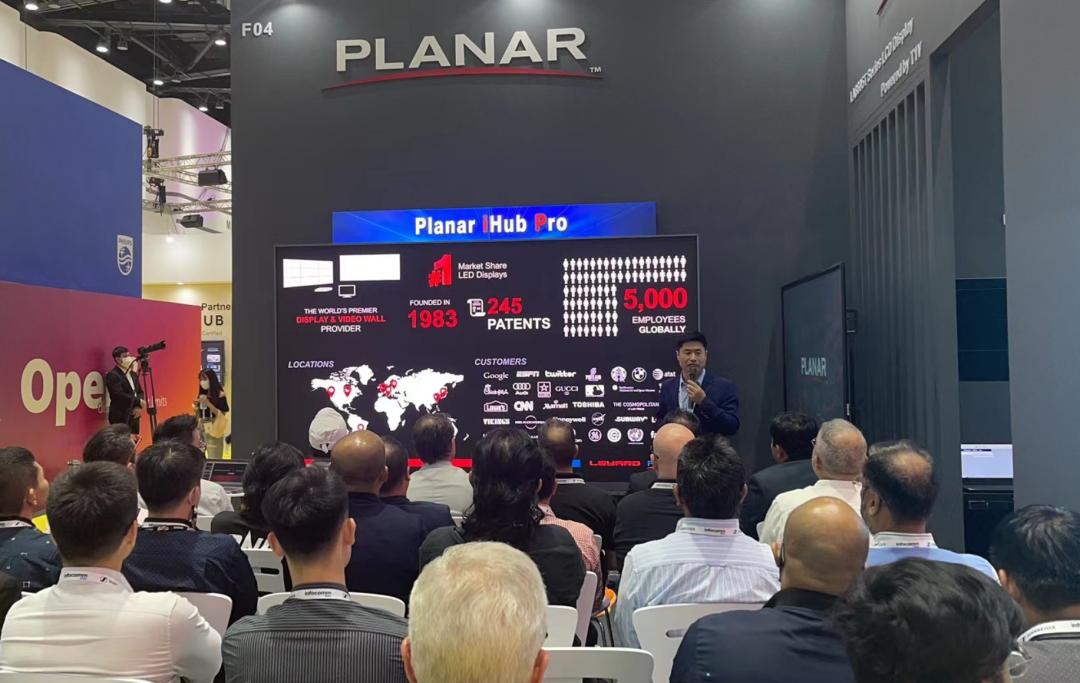 InfoComm Asia | OD电竞Planar全球首发第四代Micro LED智能一体机